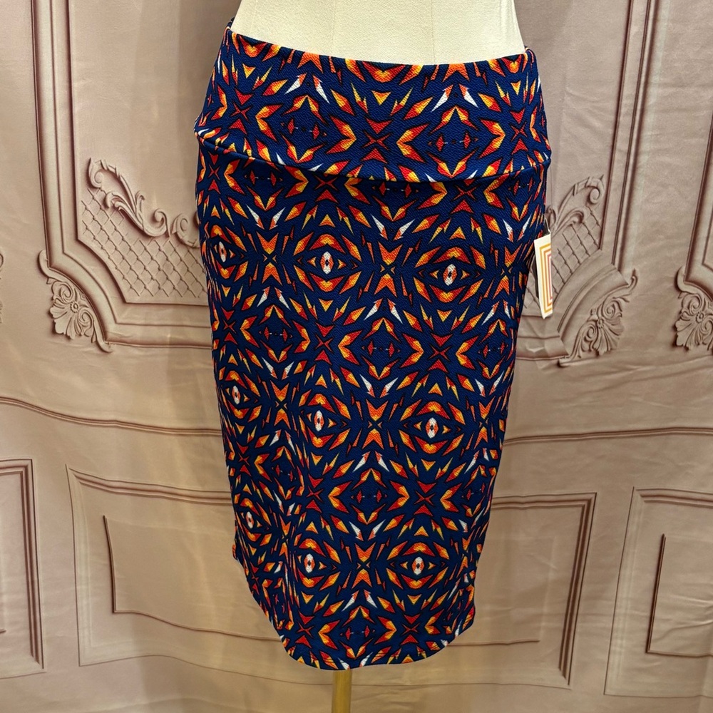 Lularoe Cassie multi print skirt